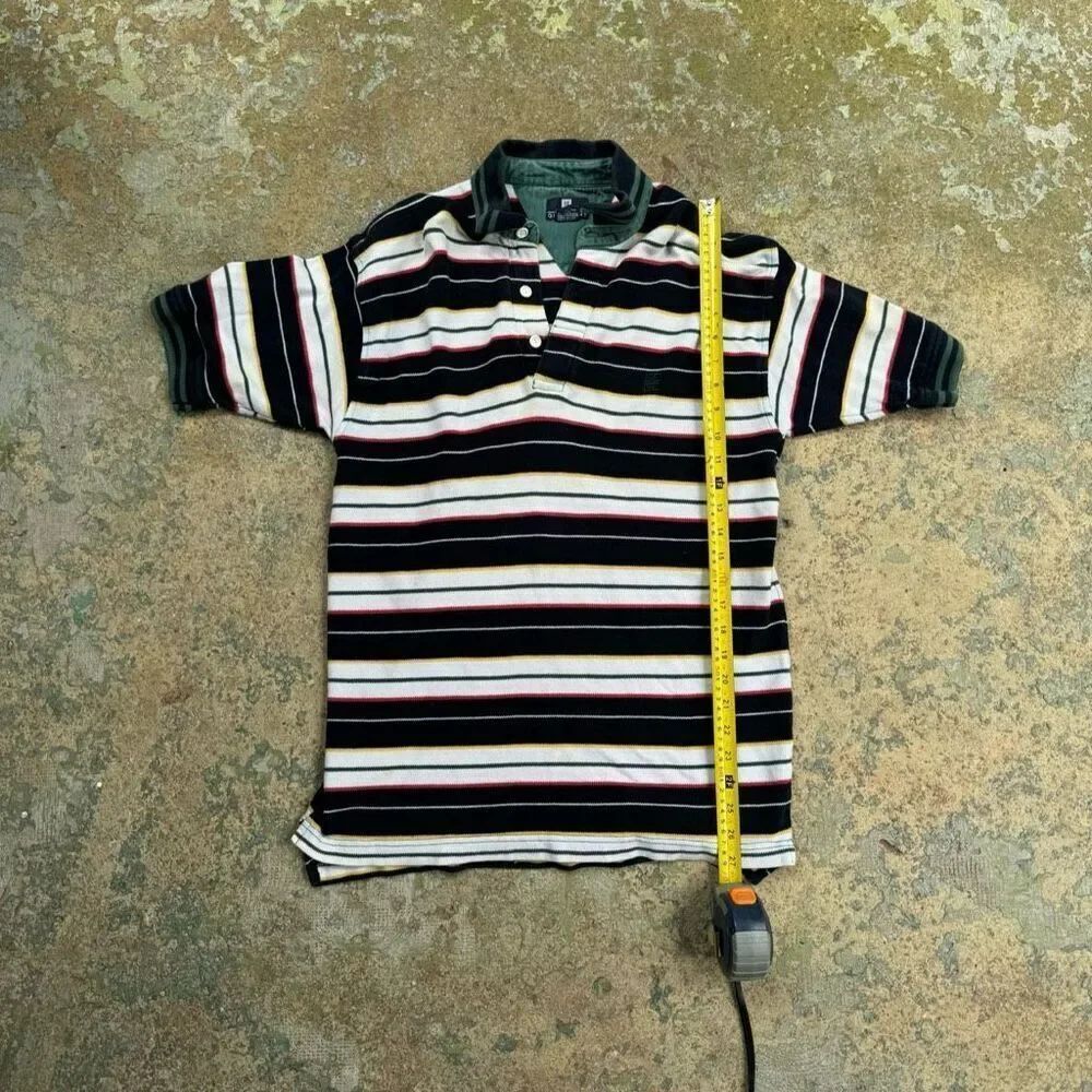 Givenchy Striped Vintage Golf Polo Shirt